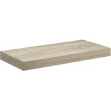  Plutajuća zidna polica boja hrasta 50 x 23 x 3,8 cm MDF | Eponuda.com
