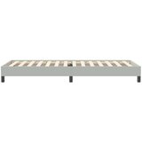 Box Spring krevet bez madracem svijetlo sivi 80x220 cm samt | shoptok.hr