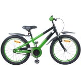  Dječji Bicikl 18 Inča za djecu od 5 do 7 godina Zelena Crna | shoptok.hr