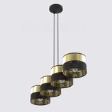  visilica na sajli lux 4xE27/15W/230V crna/zlatna | Eponuda.com