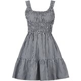 Michael Kors Kratke obleke GINGHAM MINI DRESS Večbarvna Cene