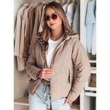 DStreet Kurtka damspa przejściowa dwustronna ZIBERKA beżowa | Shoptok.si