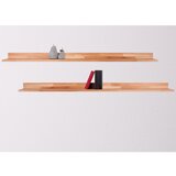 Interia Home & Living Polica za slike iz hrastovega lesa v naravni barvi 150 cm Kalle - | Shoptok.si