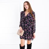 Resti Women's black floral dress - Clothing | Shoptok.si
