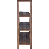  Sklopivi stalak s policom s pohranom Smeđa 79.5 x 35 x 112 cm | shoptok.hr