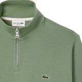 Lacoste Zip-Up High Neck Interlock Sweatshirt Thyme Zelena | shoptok.hr