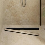  2 u 1 odvod za tuš Crna 100 cm Nehrđajući čelik 304 | shoptok.hr