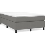  box spring s madracem tamnosivi 120 x 190 cm tkanina | shoptok.hr