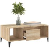  Stolić za kavu boja hrasta 90x50x36 5 cm konstruirano drvo | shoptok.hr