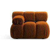 Micadoni Narančasta modularna sjedeća garnitura od bouclé tkanine (s lijevim kutom) Bellis – Home | shoptok.hr