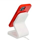  Usnjena prevleka Mag Cover, združljiva z MagSafe, za iPhone 15, rdeča | Shoptok.si