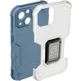 AVIZAR Ovitek, odporen proti udarcem, za iPhone 14 iz dveh materialov, nedrsec in magnetni podporni obroc - bel, (20715379) Cene