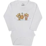 Novogodišnji bodi za bebe, Beli