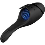 Leopard dvomotorni makro vibrator z možnostjo polnjenja (črn) | Shoptok.si