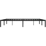 Metalni okvir za krevet crni 180x200 cm | shoptok.hr