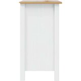  Nočna omarica HILL Bela in medena rjava 46 x 35 x 65 cm, (5000209417) | Shoptok.si