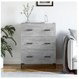 vidaXL Komoda siva boja betona 69 5x34x90 cm od konstruiranog drva | shoptok.hr