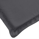 vidaXL Blazina za vrtno klop 2 kos melanž antracit 150x50x7 cm blago | Shoptok.si