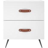  Noćni ormarići 2 kom bijeli 40x35x47,5 cm od konstruiranog drva | shoptok.hr