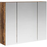  Kopalniška ogledalna omara Dimljeni oreh 60 x 14,5 x 50 cm, (5000233107) | Shoptok.si