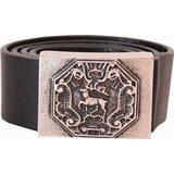 Tu Felix Austria Črn pas z gravirano zaponko - 100 cm | Shoptok.si