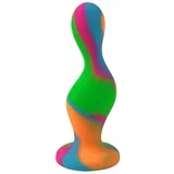 Butt Plug multicolor 12cm x 3,8cm