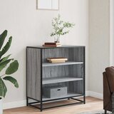  Komoda boja hrasta sonome 68x35x76 cm konstruirano drvo metal | shoptok.hr