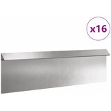  Ograda protiv puževa 16 pcs Srebrno 100 x 3,5 x 25 cm | Eponuda.ba