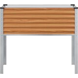  Vrtna saksija Svijetlosmeđa 100 5 x 40 5 x 90 cm Cinkani čelik | shoptok.hr