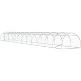  Kokošinjac Srebrna 1200 x 150 x 100 cm Pocinčani čelik | shoptok.hr