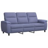  Set sofe 2 pcs Traper plava Tkanina - Trapere plave boje 1 sjedalo + trosjed | shoptok.hr