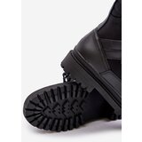 Big Star Leather Trapper Ankle Boots Mens Insulated Big Star Black | shoptok.hr
