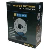 Antena sobna sa pojačalom, UHF/VHF, crna – ANT-204