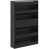 Ormarić za cipele crni 80x21x125,5 cm od konstruiranog drva | Eponuda.com
