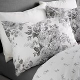 Catherine Lansfield Siva podaljšana posteljnina za zakonsko posteljo 230x220 cm Elinda Floral – | Shoptok.si