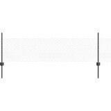 vidaXL Ograda 11 kosov U-Kanal Siva 60 cm Jeklo, Šesterokotna ograja Siva 0.5x50 m Jeklo | Shoptok.si