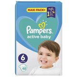 Pampers Pelene Active Baby 6, 15+kg, 48/1 Cene