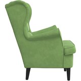  Fotelja od baršuna svjetlozelena | shoptok.hr