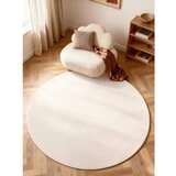 Elle Decoration Krem ručno rađen vunen okrugao tepih ø 160 cm Puristic Knots – | shoptok.hr