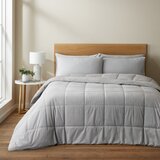 Catherine Lansfield Svijetlo sivi prošiven prekrivač od mikropliša za bračni krevet 200x220 cm Cosy Cord – Cijene