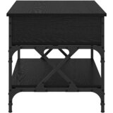  Kava Stol Crni hrast 70x50x50cm Konstruirano drvo | shoptok.hr
