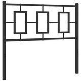  Metalno uzglavlje crno 100 cm | shoptok.hr