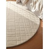 Villeroy Boch Kremno bela volnena okrogla preproga &amp;oslash; 200 cm Kenso &amp;ndash; Slike