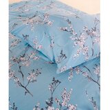Mila Home Luxury Plava posteljina za krevet za jednu osobu od renforce pamuka 140x200 cm Blue Floral – | shoptok.hr