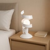  ONLI - Stona lampa ZOE 1xE14/6W/230V 22 cm bela | Eponuda.com