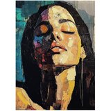 Styler Slika s ručno oslikanim elementima 70x100 cm Vivian – | shoptok.hr