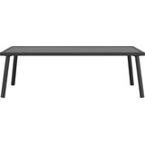 vidaXL Vrtni stolić za kavu antracit 110 x 55 x 35 cm čelični | shoptok.hr