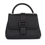 Shelvt Black small handbag with gold elements | Shoptok.si