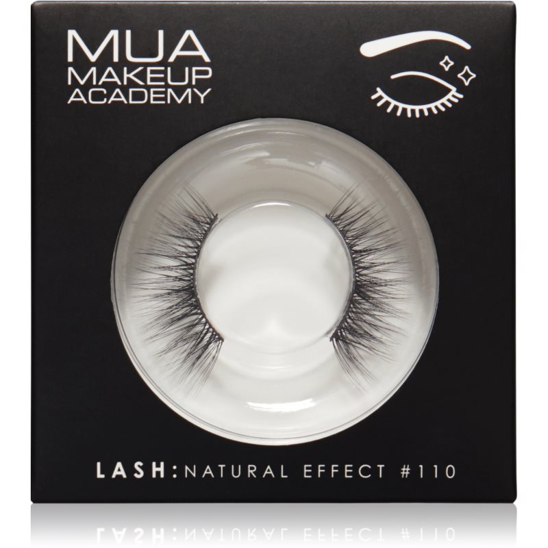 MUA Makeup Academy Lashes Natural Effect umjetne trepavice tip #110 1 par Cijene