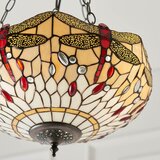  Endon 70759 - Luster na lancu Tiffany DRAGONFLY 3xE27/60W/230V Ø 41 cm | Eponuda.com